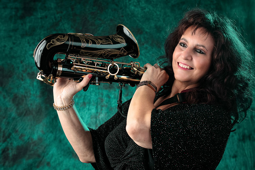 Paula The Saxophonist for hire in Essex and London