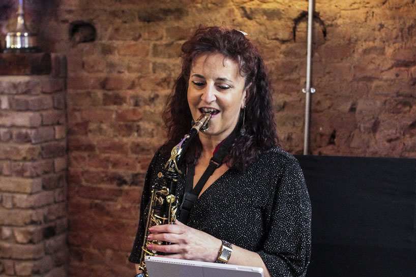 Paula The Saxophonist for hire in Essex and London